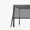 Roleta przeciwsłoneczna opuszczana 4M - Pergola tarasowa MIRADOR Classic i Premium 111 - Antracyt